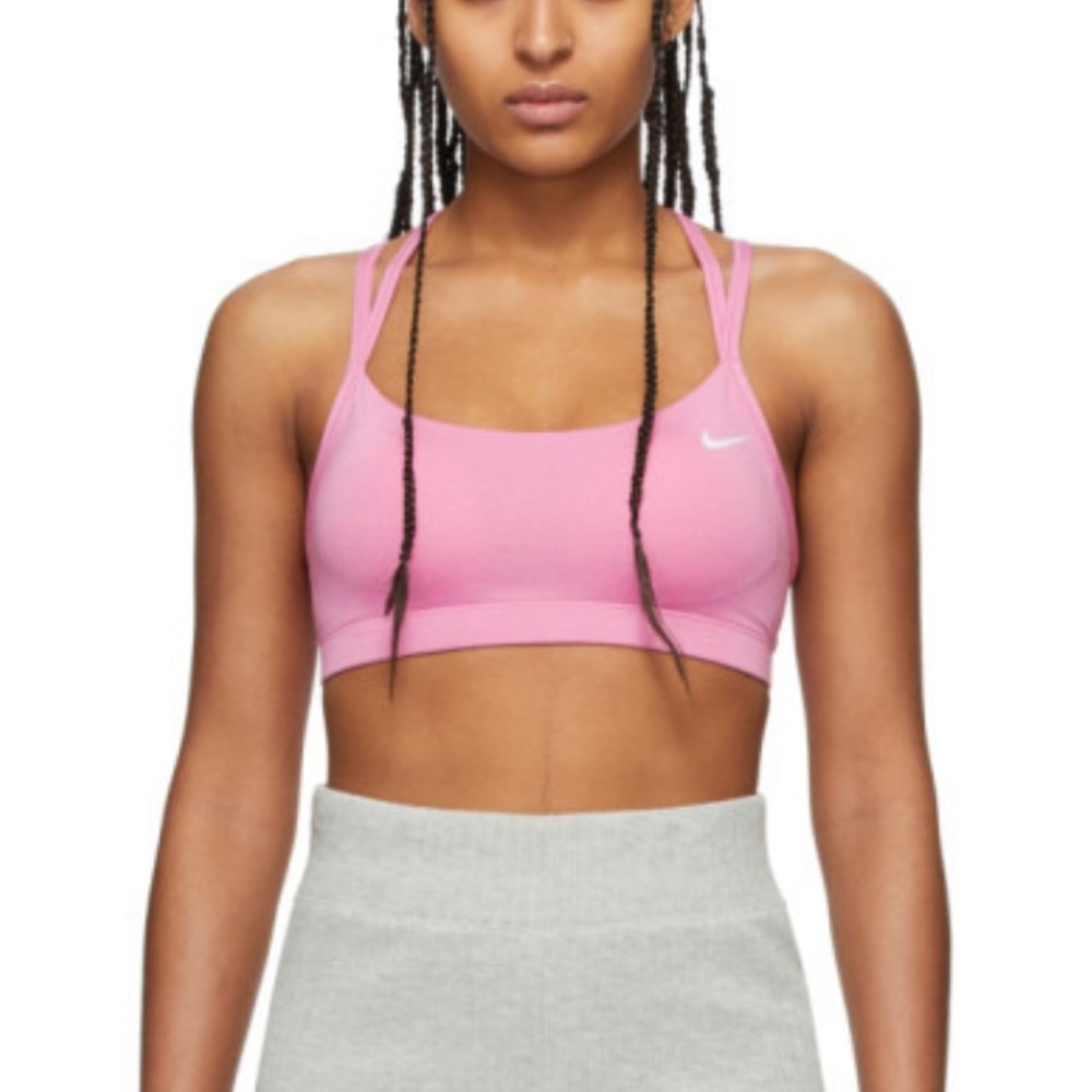 NIKE SPORT BRA PINK BLUSH